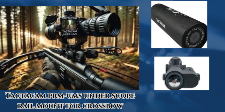 tactacam prm-ums under scope rail mount for crossbow