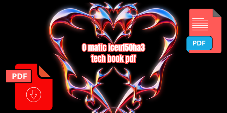 o matic iceu150ha3 tech book pdf​